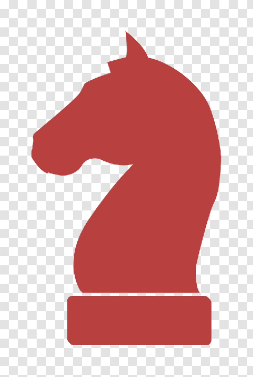 Horse Black Head Silhouette Of A Chess Piece Icon Horses 3 Icon Chess Icon Transparent PNG