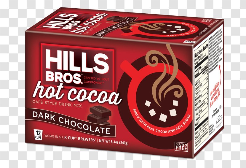Hot Chocolate Single-serve Coffee Container Keurig - Box Transparent PNG