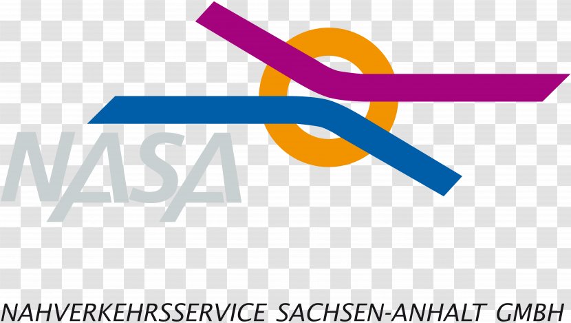 Logo NASA Insignia Nahverkehrsservice Saxony Anhalt GmbH Design - Nasa Transparent PNG