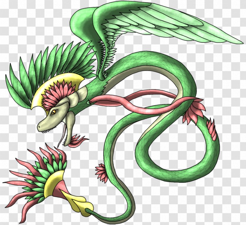 Quetzalcoatlus Serpent Aztec Mythology Dragon - Kukulkan Transparent PNG