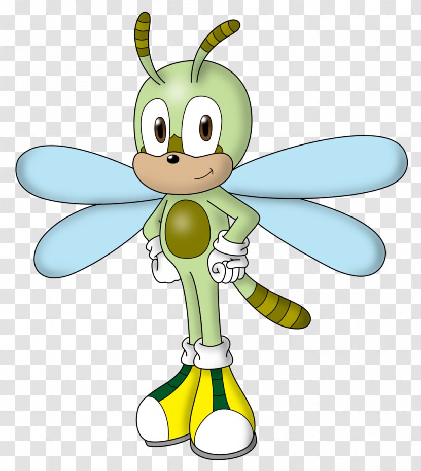 PlayStation 2 Tails Sonic Colors Insect Art - Mythical Creature - Dragon Fly Transparent PNG