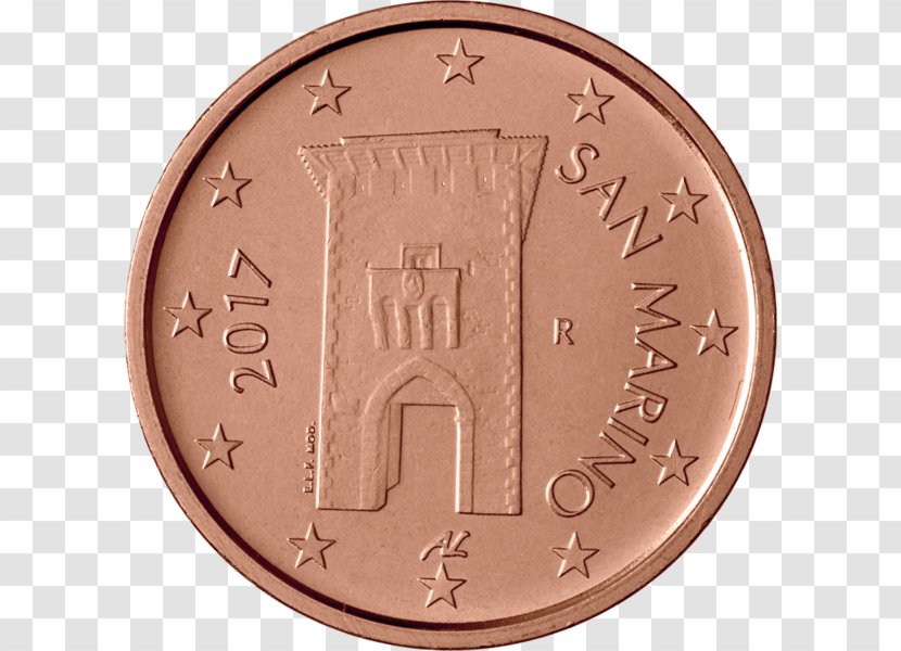 San Marino Porta Francesco Sammarinese Euro Coins 2 Coin - 1 Transparent PNG