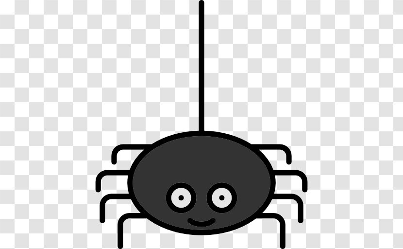 Spider Clip Art - Black Transparent PNG