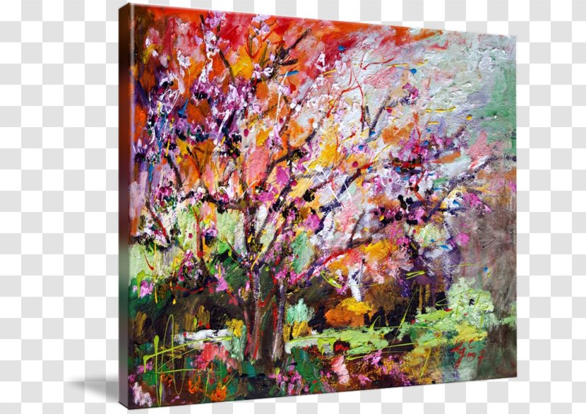 Painting Abstract Art Acrylic Paint Modern - Autumn Transparent PNG