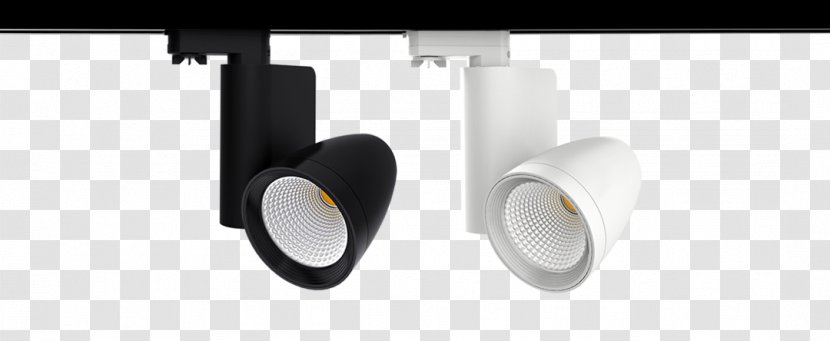 Track Lighting Fixtures LED Lamp Light-emitting Diode - Chiponboard - Glare Efficiency Transparent PNG
