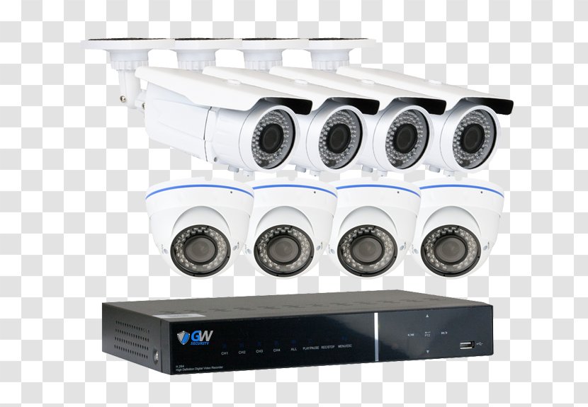 Wireless Security Camera Closed-circuit Television Business - Multimedia - Coaxial Transparent PNG