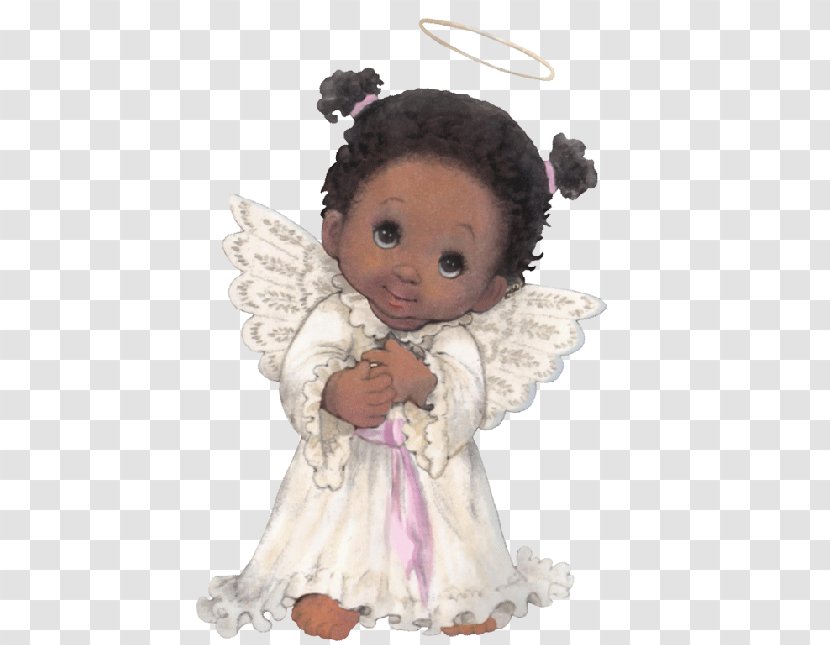 Precious Moments, Inc. Black Angel African American Art Transparent PNG