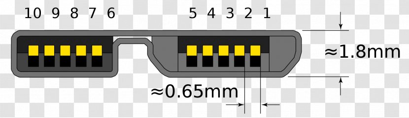 Laptop USB 3.0 Micro-USB Electrical Connector - Logo Transparent PNG