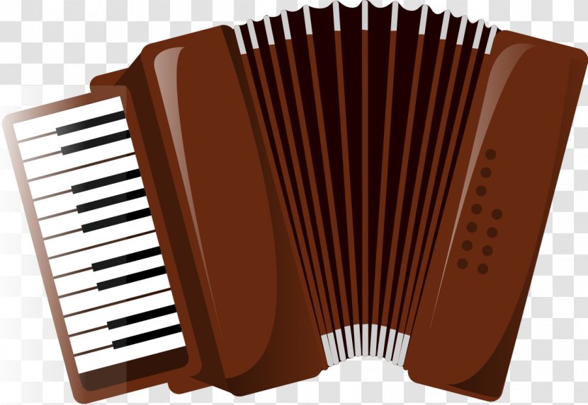 Diatonic Button Accordion Piano Musical Keyboard - Cartoon Transparent PNG
