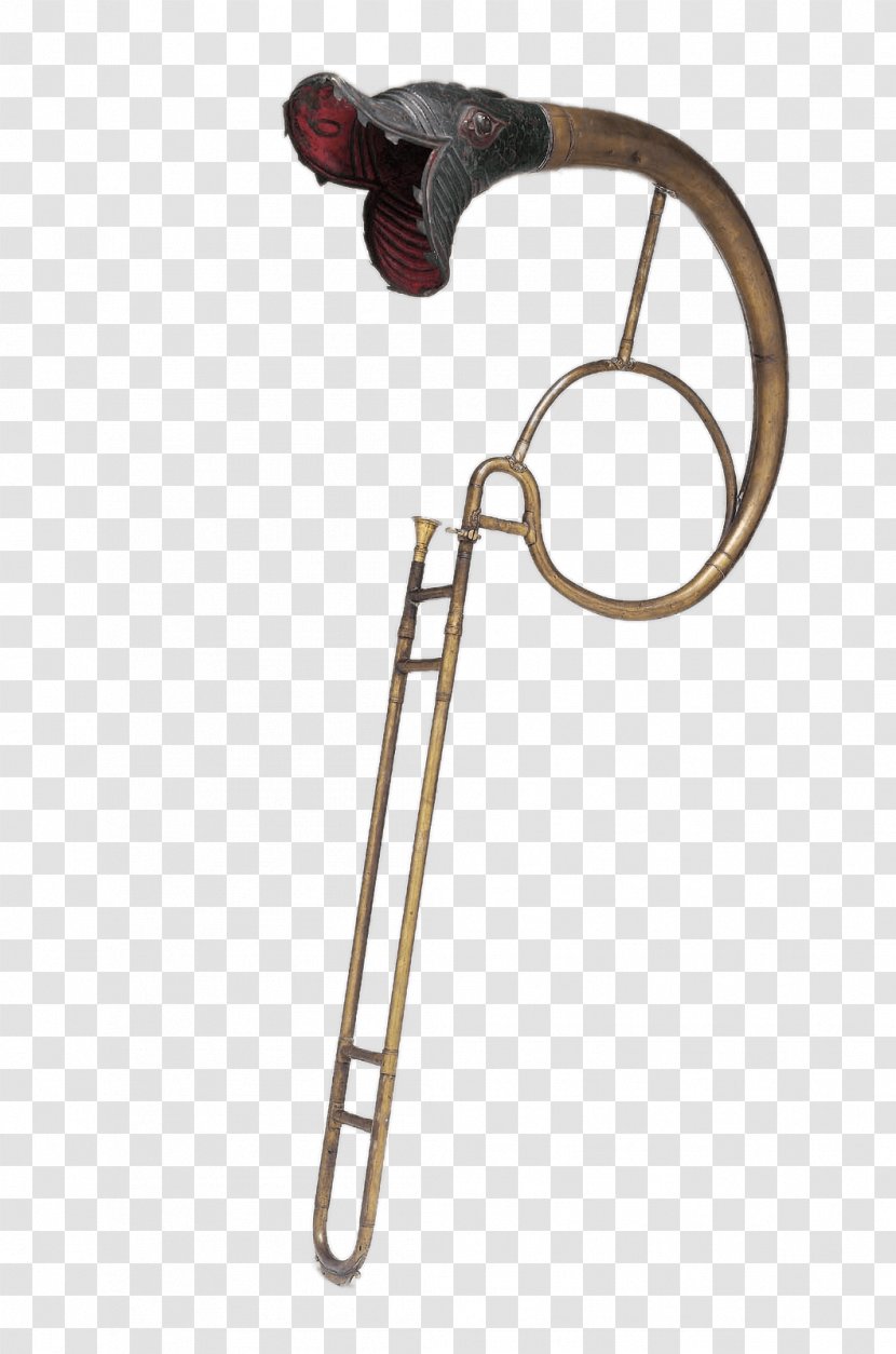 Trombone Buccin Brass Instruments Musical Baritone Horn - Cartoon Transparent PNG