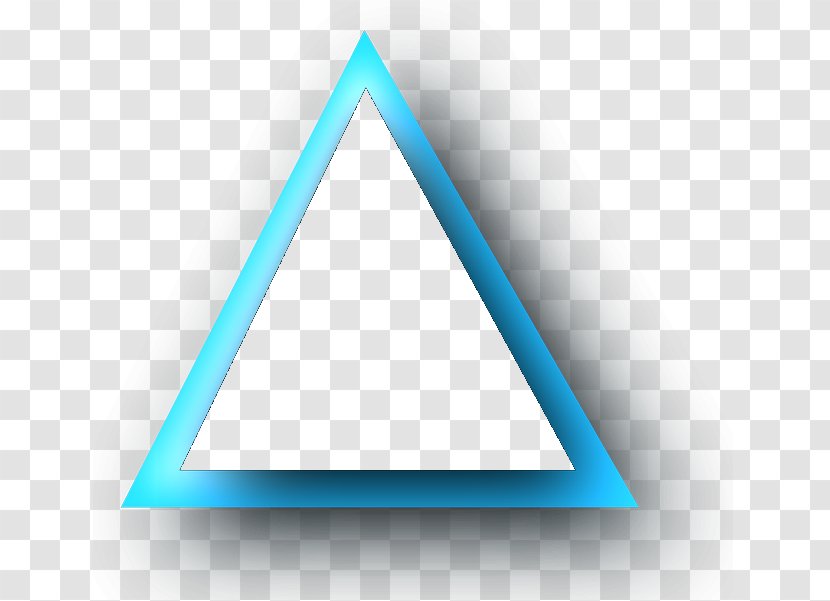 Triangle - Rectangle - Aqua Transparent PNG