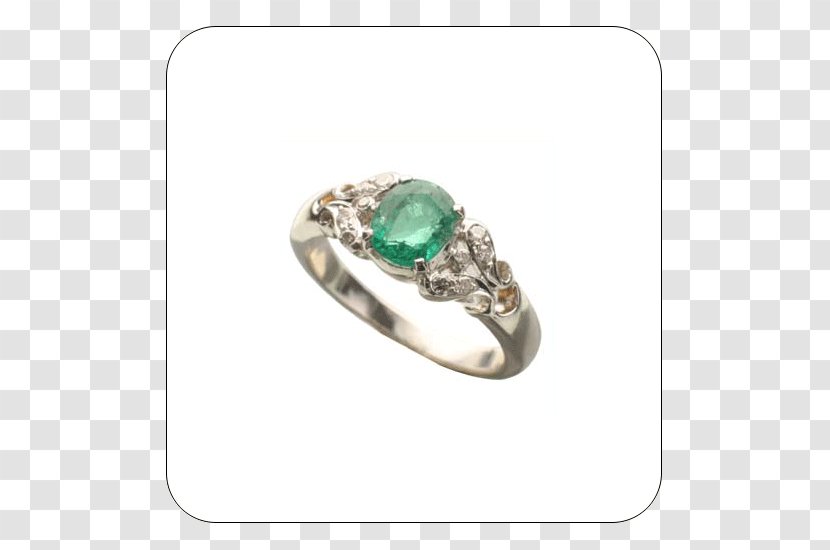 Emerald Body Jewellery Turquoise Diamond - Precious Stones Transparent PNG