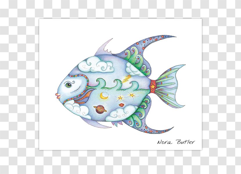 Art Painting Fish - Tropical Transparent PNG