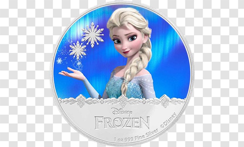 Elsa Frozen Anna New Zealand Coin - Reine Des Neiges Transparent PNG
