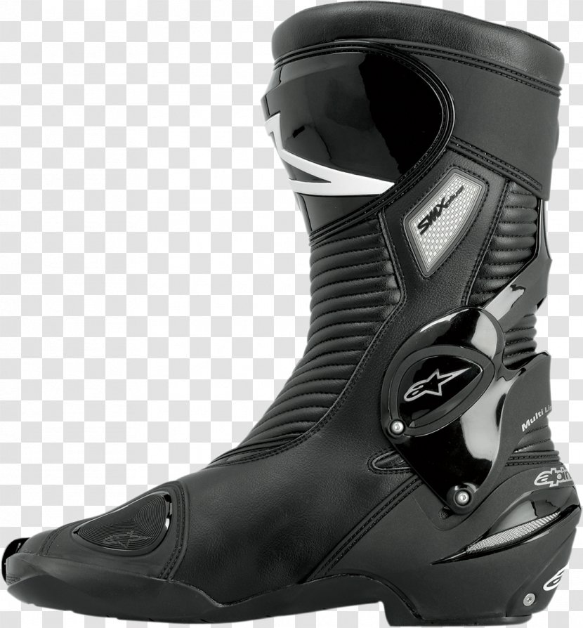 Motorcycle Boot Alpinestars SMX Plus 2015 Boots Male S-MX Gore-Tex - Flower Transparent PNG
