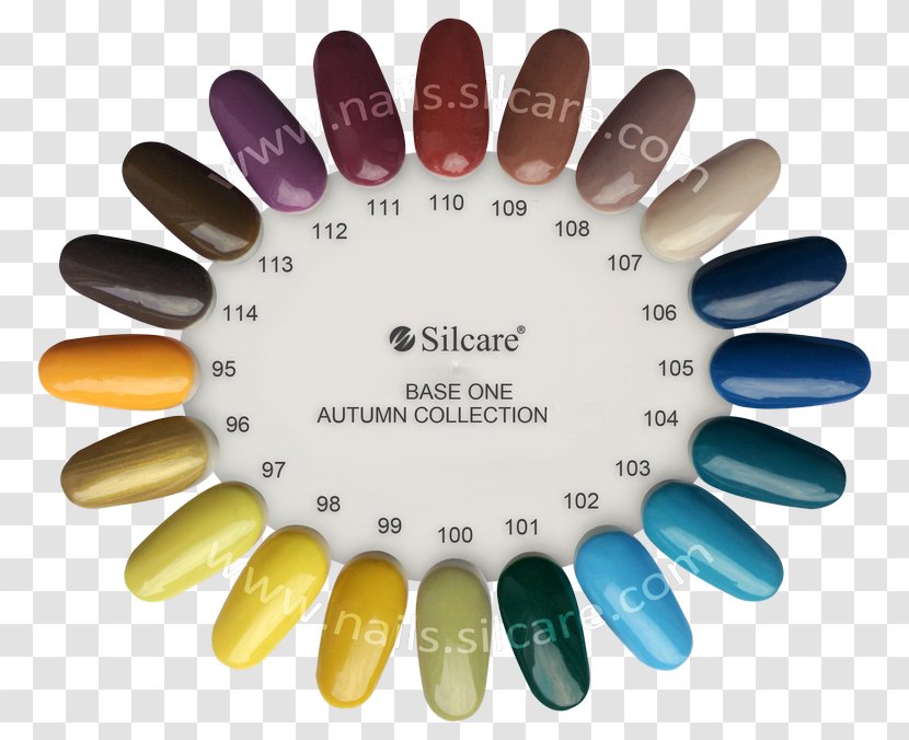 Color Chart Gel Nails Hair Coloring - Nail Transparent PNG