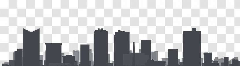 Silhouette Vector Graphics Skyline Illustration Royalty-free - Monochrome - Houston Transparent PNG