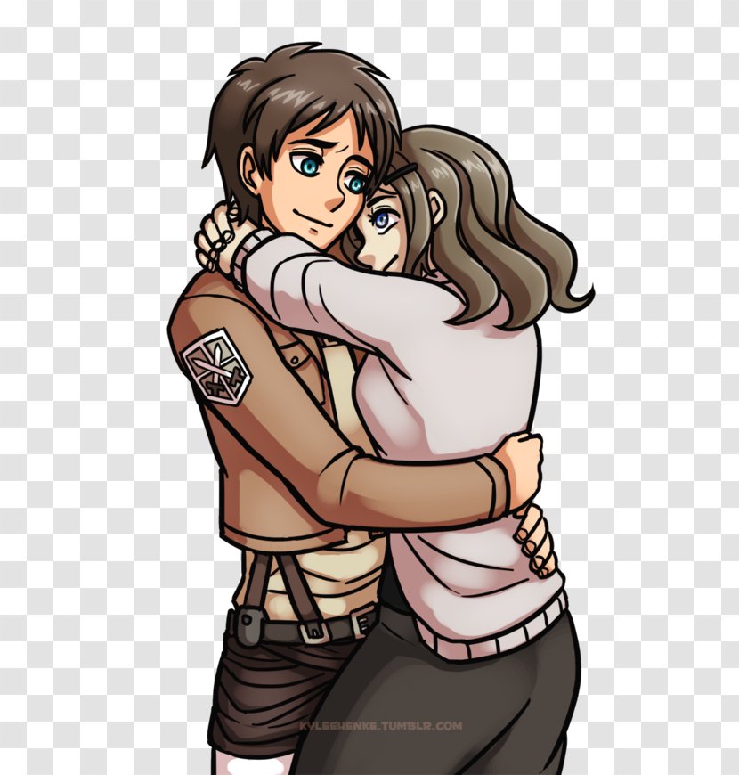 Amy Adams Eren Yeager Character Attack On Titan Art - Cartoon Transparent PNG