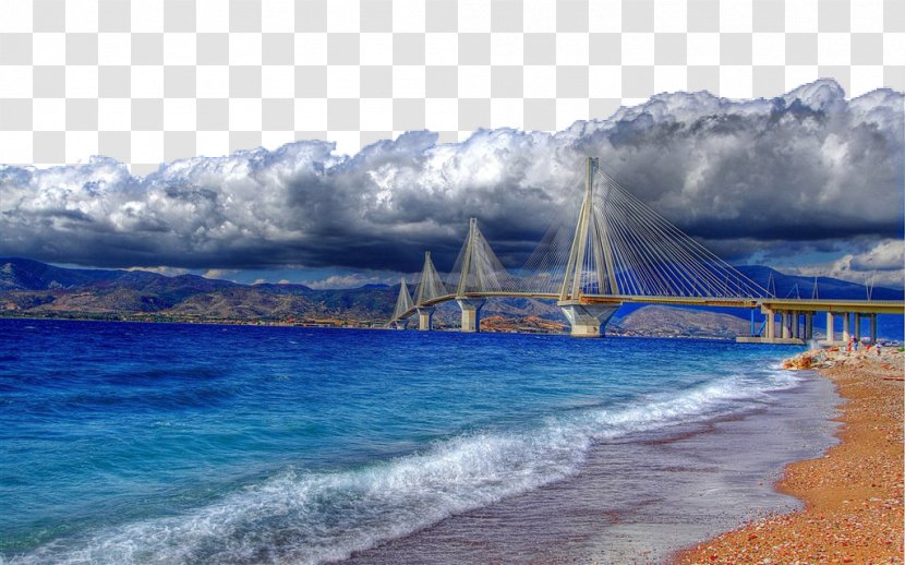 Riou2013Antirrio Bridge Patras Corinth - Sky - Greece Nature Photography FIG. Transparent PNG