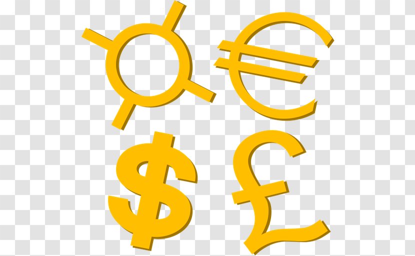Currency Symbol Clip Art Vector Graphics - Money Transparent PNG