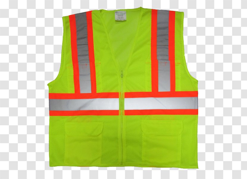 Gilets High-visibility Clothing Jacket Sleeveless Shirt - Steeltoe Boot Transparent PNG