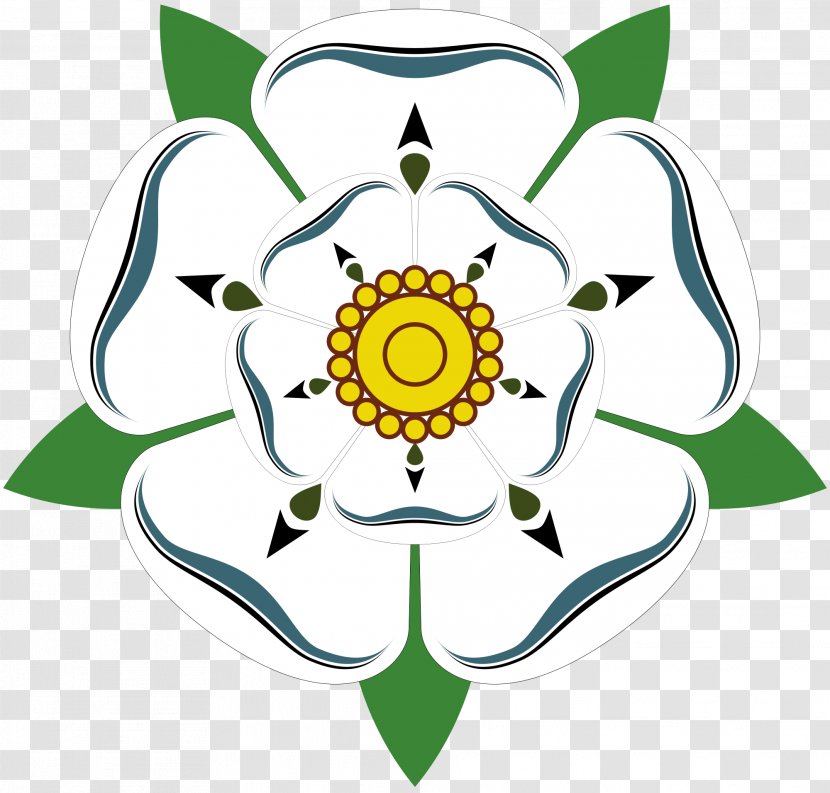 White Rose Of York Wars The Roses Red Lancaster - Flora - Traditional Culture Transparent PNG