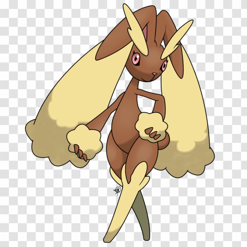 Rabbit Lopunny Buneary Pokémon Hare - Easter Bunny Transparent PNG