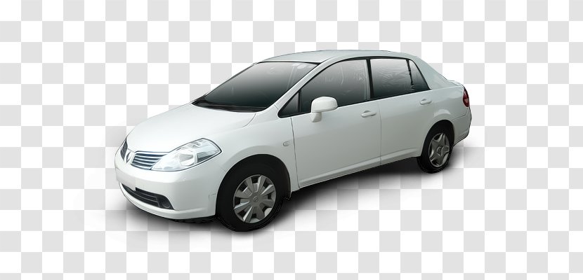 Mid-size Car Compact Bumper City - Mid Size - Nissan Tiida Transparent PNG