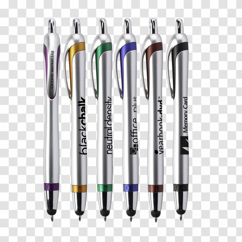 Ballpoint Pen Stylus Pens Promotional Merchandise - Retractable - Sale Flyer Set Transparent PNG