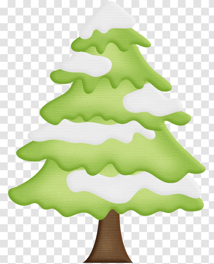 Clip Art Christmas Tree Snow Winter - Pine Family Transparent PNG