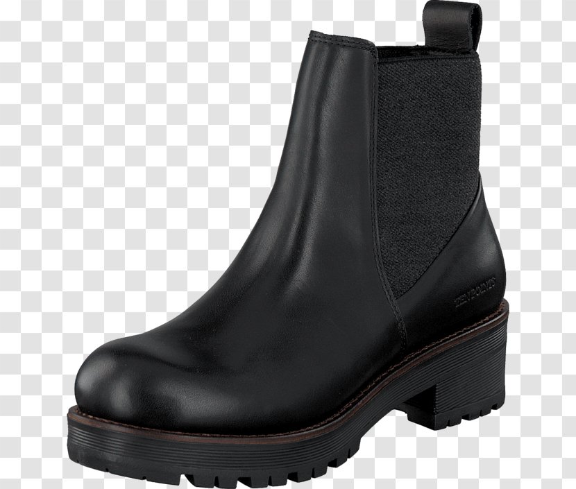 Shoe Chelsea Boot Clarks Taylor Shine - Work Boots - Black Leather Size: 3 UK BotinaBoot Transparent PNG