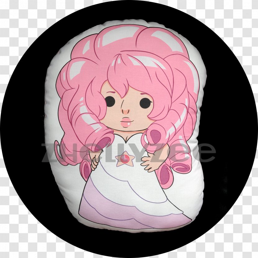 Illustration Cartoon Pink M Fiction Character - Silhouette - Rose Quartz From Steven Universe Transparent PNG