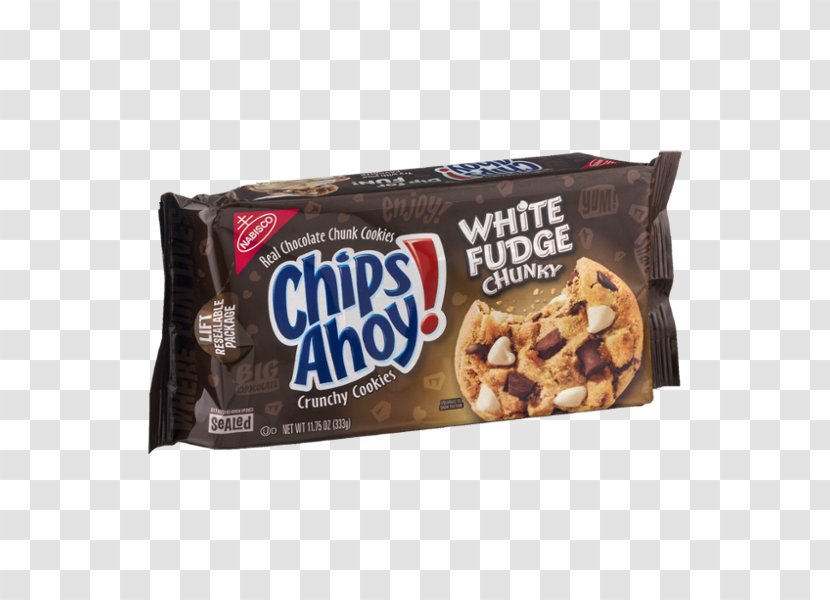 Chocolate Bar Chip Cookie Fudge White - Oreo Transparent PNG