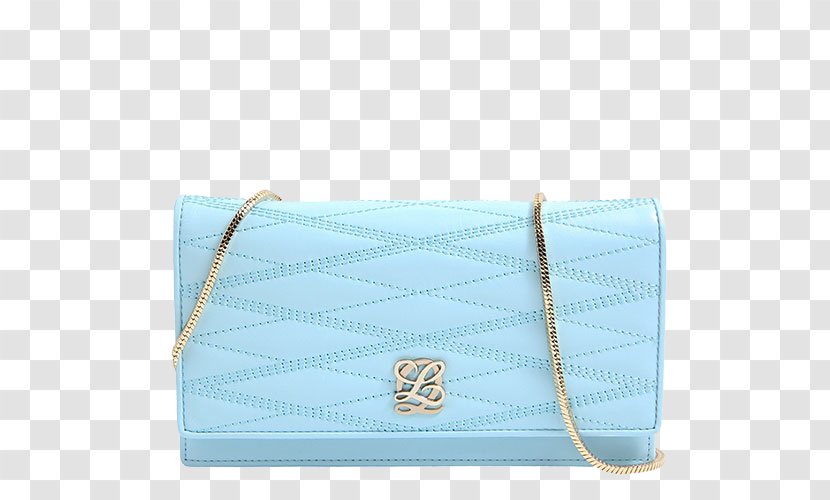 Handbag Brand Pattern - White - Ruikeduosi Light Blue Leather Wallet Ms. Transparent PNG