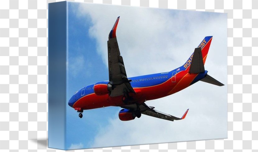Boeing 737 Next Generation Airbus Aviation Airline - Aircraft - Southwest Airlines Transparent PNG
