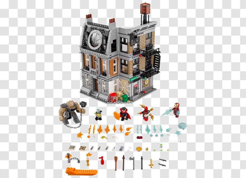 Lego Marvel Super Heroes Sanctum Sanctorum Marvel's Avengers Ebony Maw Doctor Strange - Toy Transparent PNG