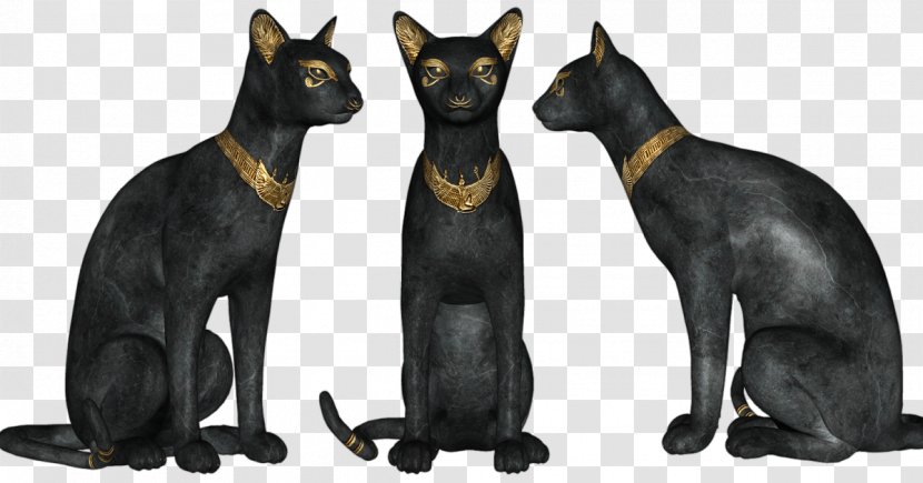Black Cat Bombay Ancient Egypt Egyptian Pyramids Mau - Anubis Transparent PNG