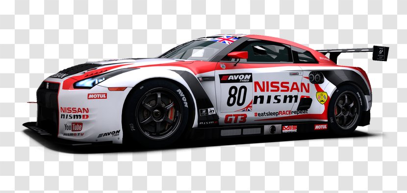 Nissan GT-R Audi R8 LMS (2016) Sports Car Racing RaceRoom - Touring Transparent PNG