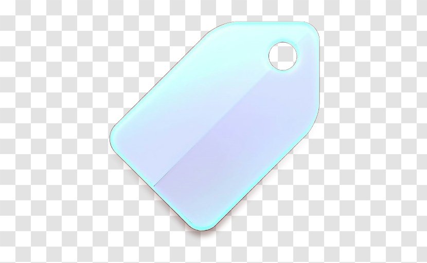 Phone Cartoon - Turquoise - Azure Teal Transparent PNG