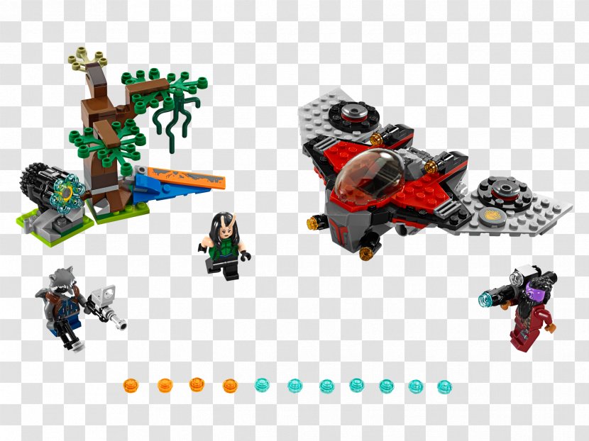 Lego Marvel Super Heroes LEGO 76079 Ravager Attack Yondu 76080 Ayesha's Revenge - Toy Transparent PNG