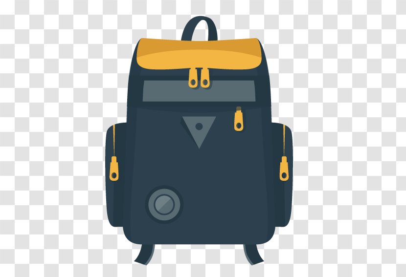 Backpack Bag Travel Icon - Electric Blue Transparent PNG
