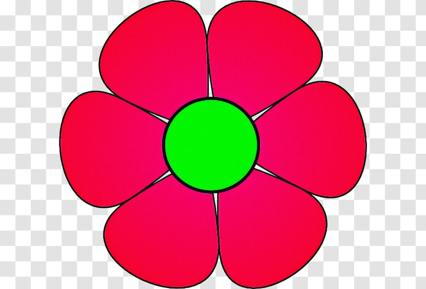 Petal Clip Art Red Plant Flower - Symbol Coquelicot Transparent PNG
