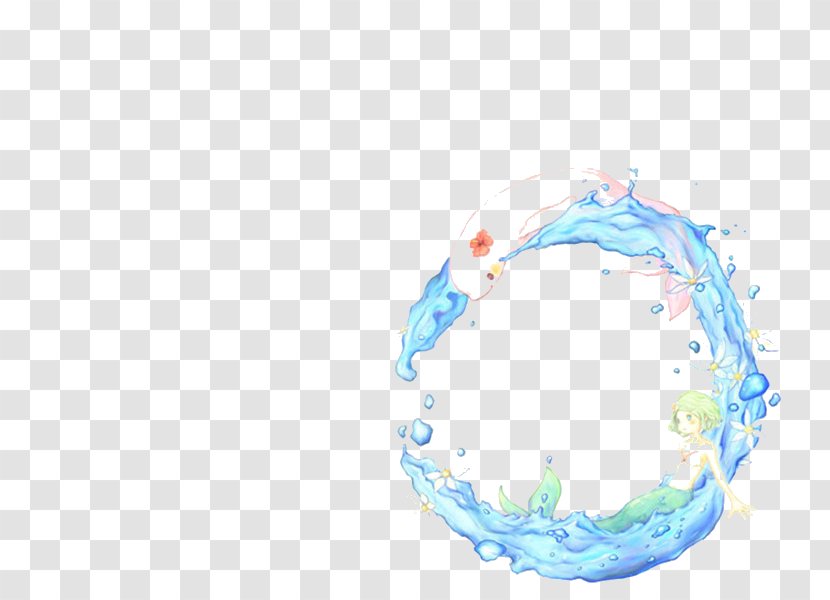 Color Poster - Rectangle - Water Ring Transparent PNG