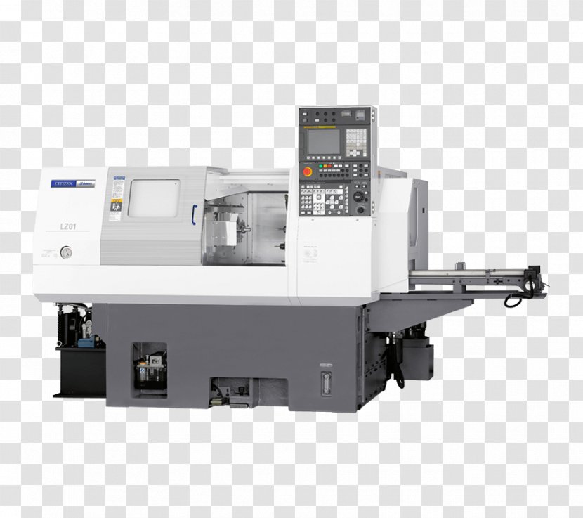 Lathe Citizen Machinery Co., Ltd. Computer Numerical Control Turning - Machining - Spindle Transparent PNG