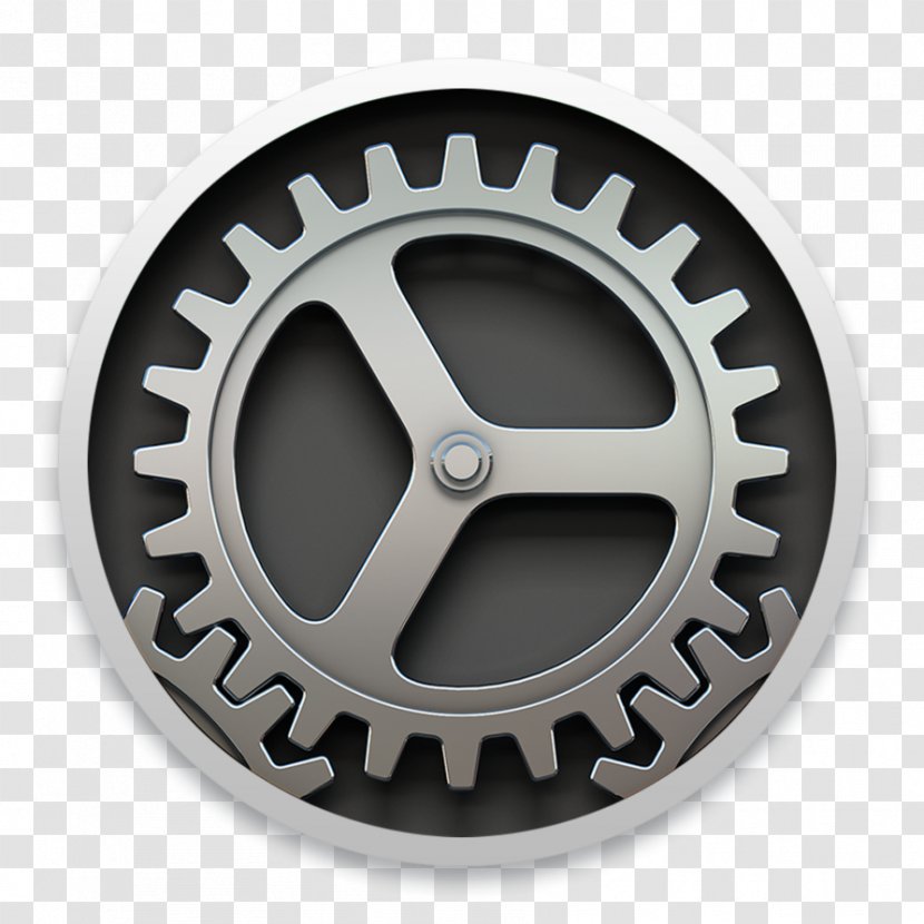 System Preferences MacOS OS X Yosemite Operating Systems - Os - Gears Transparent PNG
