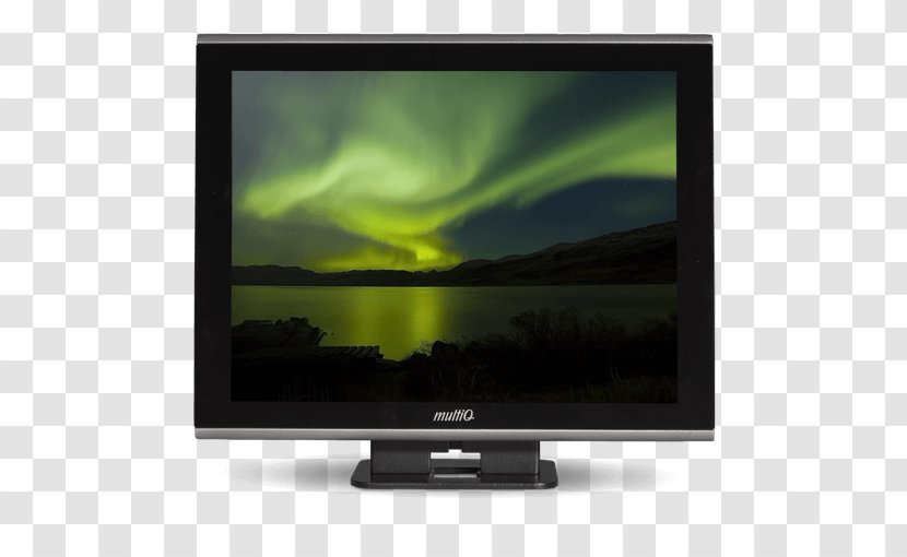 LED-backlit LCD Computer Monitors Television Set Laptop - Output Device - Frameless Transparent PNG