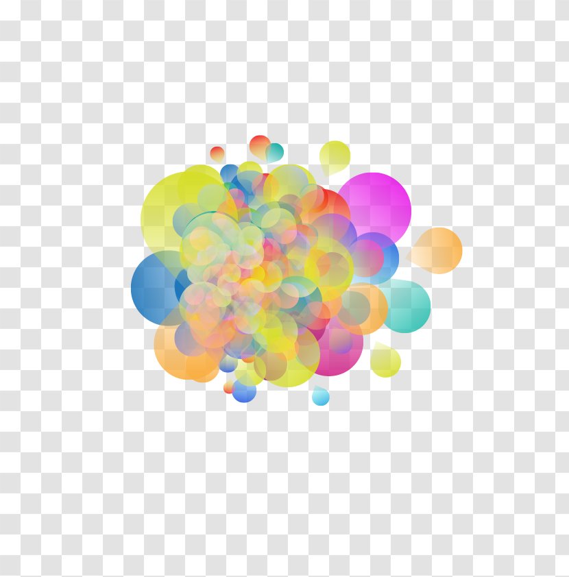 Bubble Euclidean Vector Blue - Point - Colorful Bubbles Transparent PNG