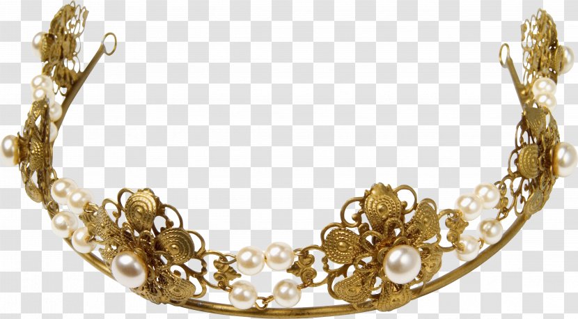 Earring Crown Diadem Clip Art - Metal - Princess Transparent PNG