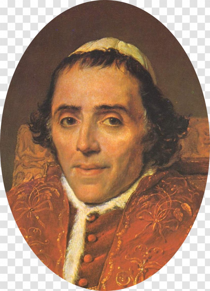 Portrait Of Pope Pius VII The Coronation Napoleon - Gentleman - Pie Transparent PNG