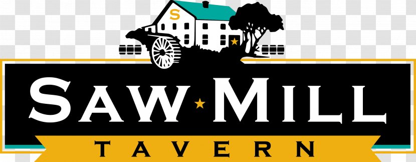 Saw Mill Tavern Elmsford Tarrytown River Bar - Yellow - Gil Parris Transparent PNG